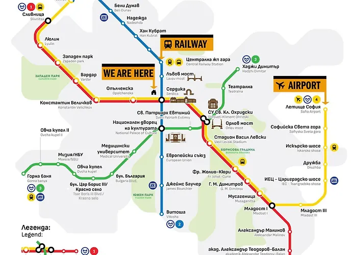 Audrey By Sofiaspot - Central, Metro To Airport Sofia